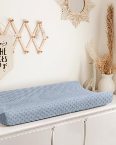 Two pack packaging of babebay premium imported baby changing table covers