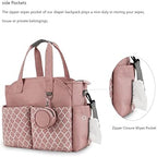 Meyteilay diaper bag close-up of waterproof fabric