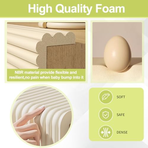 Dbydby soft rubber furniture corner protector strip
