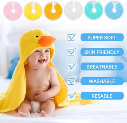 Multi-pack of 36 G-tube covers for organized medical supplies