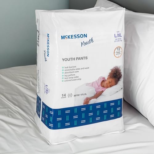 McKesson Youth Training Underwear showing the leak barriers and premium protective construction.