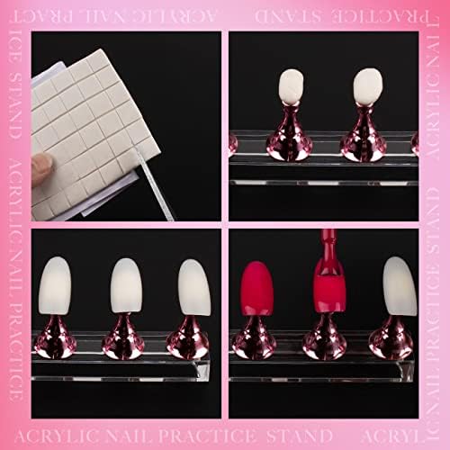 DIY home manicure practice tool for nail technicians