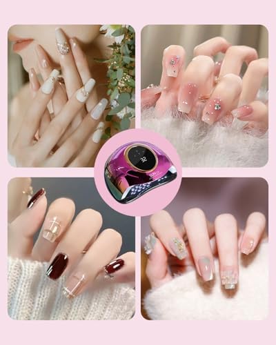 Mirage Layon packaging and professional UV nail lamp unit