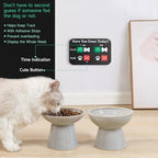 Black Yauyik AM PM dog feeding reminder for fridge