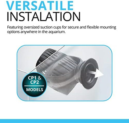 Fluval Sea CP1 freshwater wave maker water flow demonstration