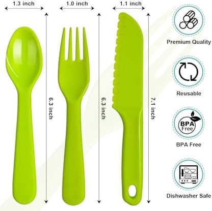 Close up of smooth edges on Jawbush kids cutlery
