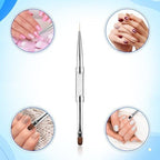 JJUNW white nail brush handle details