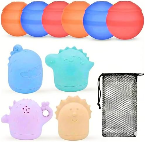 Kids outdoor summer activity set showcasing the full contents of the prehistoric splash kit.