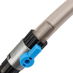 Landen double tap connector pack demonstrating water plumbing isolation for filter maintenance