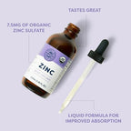 Vimergy organic liquid zinc packaging and box layout
