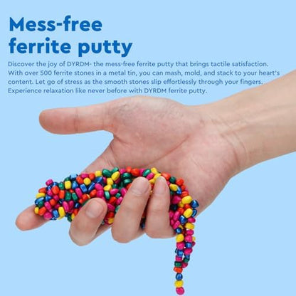 500+ Original Ferrite Putty Multicolor, Sensory Stones, Adult Fidget Stress Relief Desk & Office Item, Ferrite Stones Stocking Stuffers Gifts - Image 8
