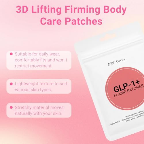 Thirty day supply wellness patches for metabolism support