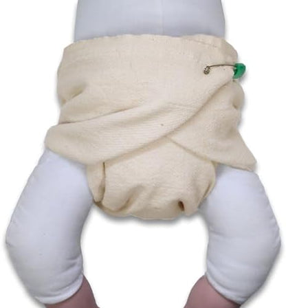 OsoCozy cloth diapers displayed with baby nursery items