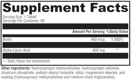 Xymogen Alamax CR supplement facts label showing ingredients