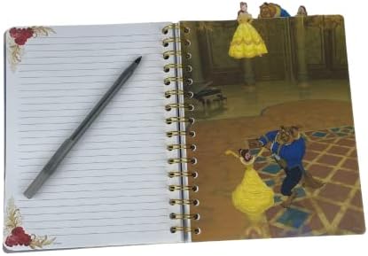 Internal view of Disney journal with character tab dividers