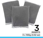 Fluval aquarium filter media box back panel with instructions