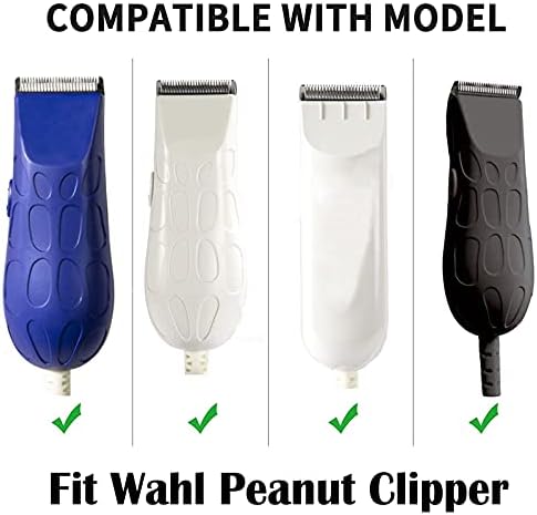 Audoc clipper blades side profile showing stainless steel