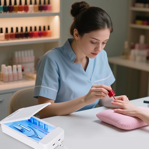 Takiya nail tool sanitizer with USB charging cable