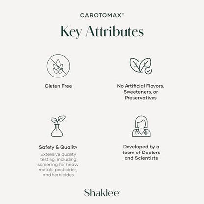 Authentic Shaklee CarotoMax eye health supplement packaging