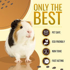 Effective urine stain and ammonia odor remover spray bottle for hamsters and rabbits