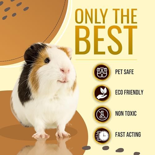 Effective urine stain and ammonia odor remover spray bottle for hamsters and rabbits