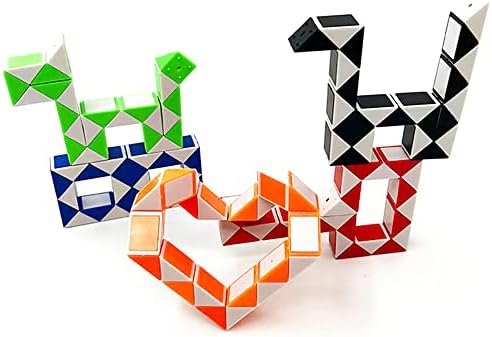 Child hands twisting the educational geometric brain teaser into a ball shape