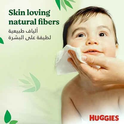 Alcohol free and paraben free baby wipes pack with aloe vera label