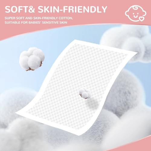 Mildplus Disposable Changing Pads demonstrating waterproof backing layer