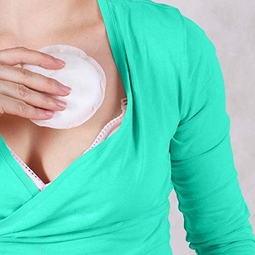 Individually wrapped Nanobebe breast pads for portability