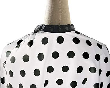 Smarthair salon cape hanging by loop for easy storage
