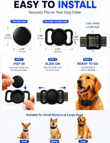 MaviyTxen tracking device packaged with the protective silicone collar mount.