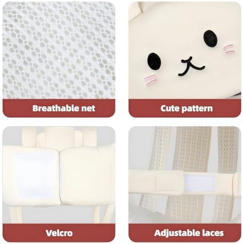 Corstae bunny design baby head protector in packaging