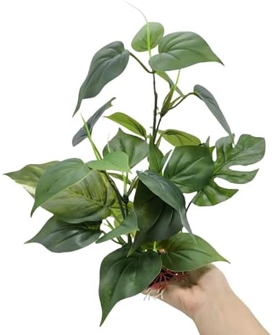 M2cbridge 12 inch large fish tank plastic greenery ornament for bettas