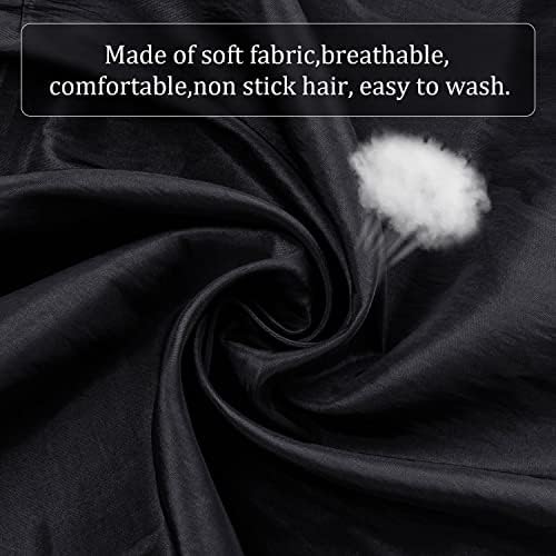 Close up of breathable fabric on Noverlife grooming smock