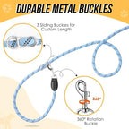 Lukovee reflective dog leash night safety view