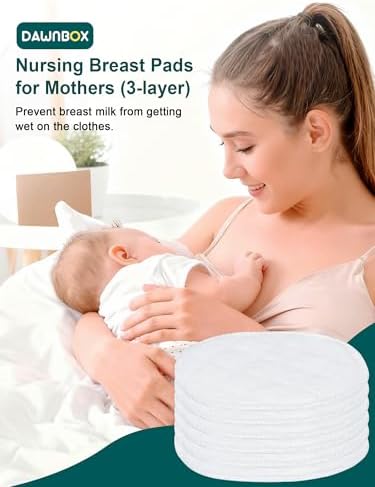 Tnfeeon ultra-absorbent breast pads side profile