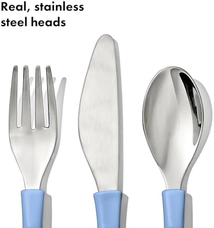 Oxo Tot Cutlery set fork spoon and knife arrangement