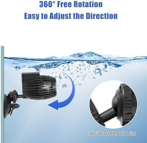 Aquaneat powerhead side angle highlighting compact dimensions
