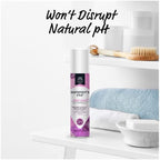 Four pack bundle of Summer's Eve Island Splash deodorant spray for travel and daily use