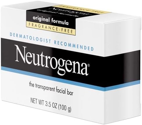 Dermatologist recommended face soap bar with moisture-attracting glycerin