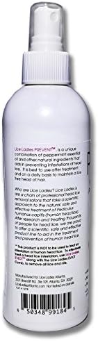 Lice Ladies 8 Ounce peppermint scented lice repellent for kids