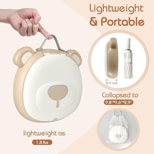 RIRC toddler travel potty seat folded for storage