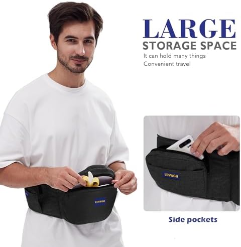 Leswgo baby carrier side view for toddler use