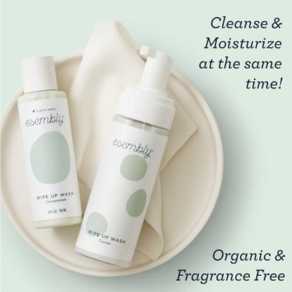 Esembly organic no rinse foaming solution packaging and fill lines
