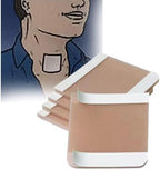Disposable breathable sponge patches for laryngectomy neck protection