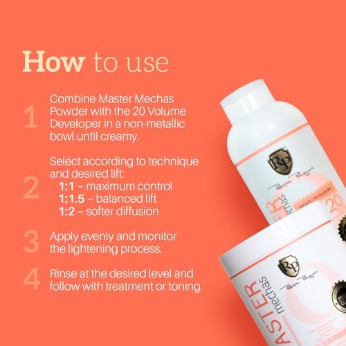 Robson Peluquero Master Mechas kit displaying the secure packaging of the imported salon system.