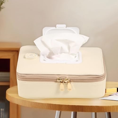 Atorse portable wipe dispenser inside a car interior