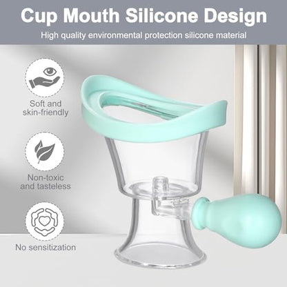 Handheld eye care device for flushing irritants and pollutants with saline solution