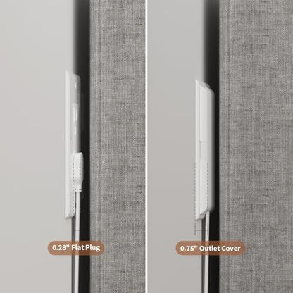 Terficer 5-outlet power strip in a modern living room setting