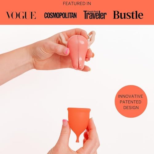 Reusable Pixie Cup for heavy flow with trimmable stem